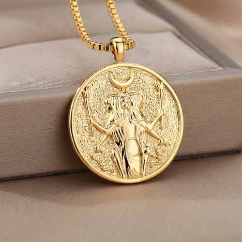 Women Vintage Zodiac Sign Tarot Card 