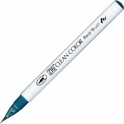 Kuretake Zig Clean Color Echt Pinsel Stift Persisch Grün Wasser Farbe 91783JAPAN