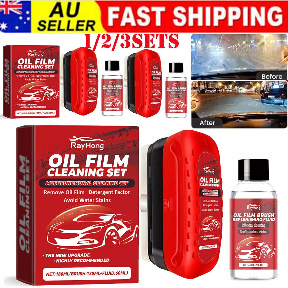 Auto Oil Film Cleaning Brush for Car Windshield Glass