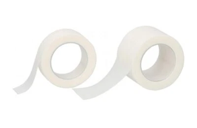2x Chirurgisches KLEBEBAND 25-12,5mm/5m hyperallergen Fixierpflaster Pflaster 18 - Bild 1 von 2