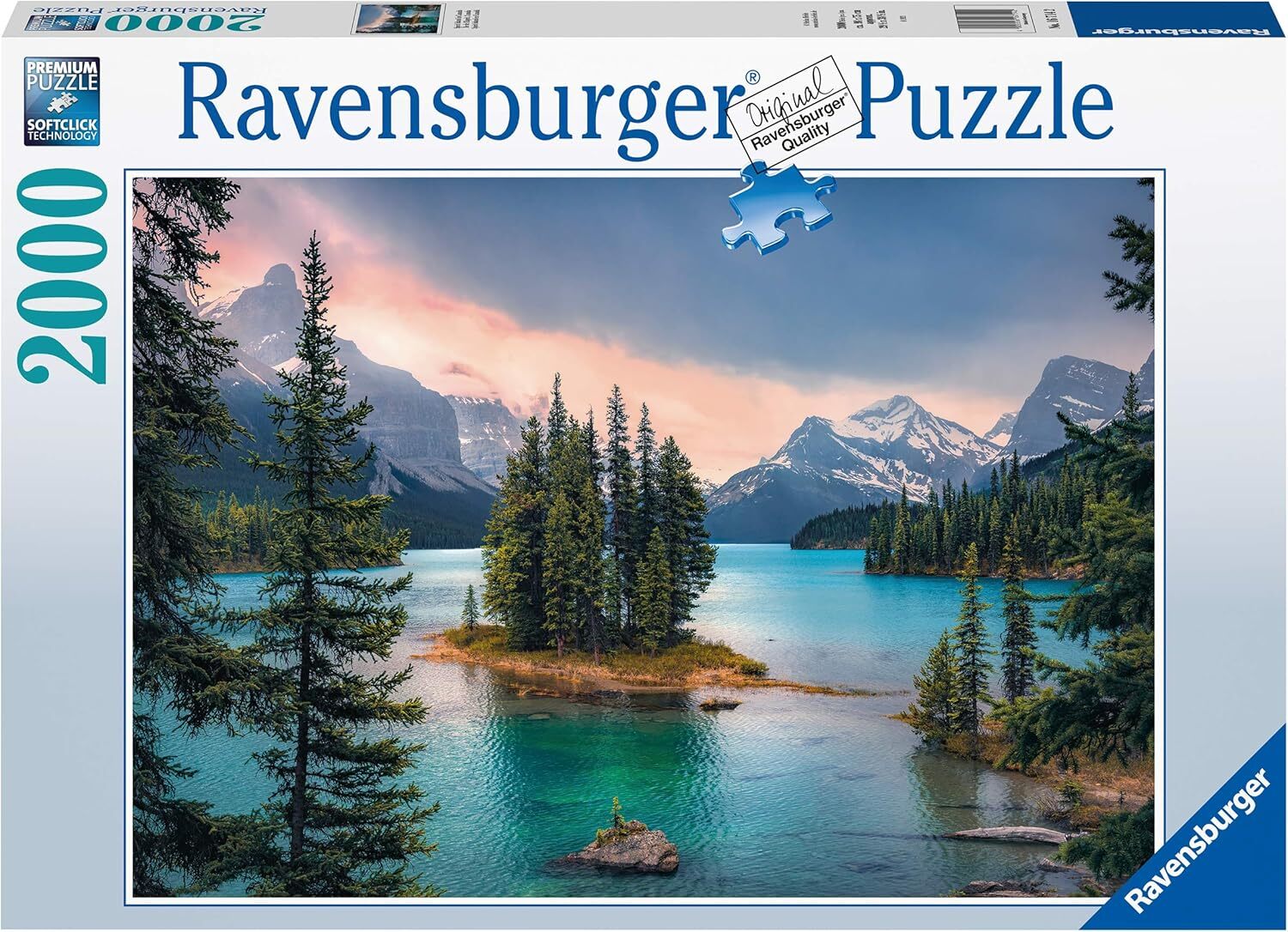 ПАЗЛ РАВЕНСБУРГЕР Ravensburger 16714 Пазл-головоломка Остров духов Канада 2000 г.