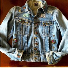 Vintage Lee Riders Sanforized Women’s Jeans The Great Wall Of China 1999 Size M