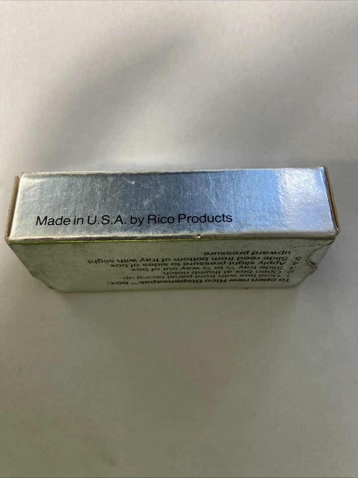 NUEVO SAXOFÓN ALTO RICO PLASTICOVER CAÑAS DE SAXO (5 CAÑAS) FUERZA 4 Foto 2 de 4