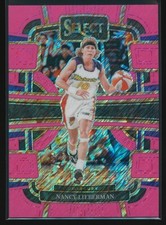 Nancy Lieberman 2024 Panini Select WNBA Concourse Pink Shimmer #96 HOF /3