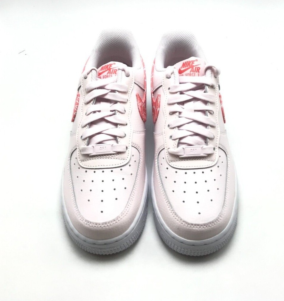 Size 7 - Nike Air Force 1 '07 Pink Paisley W for sale online