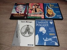 * LOT DE 5 DVD CHARLIE CHAPLIN