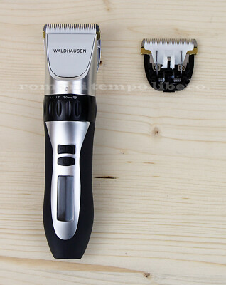WALDHAUSEN RECHARGEABLE MOWER WITH SPARE BLADES