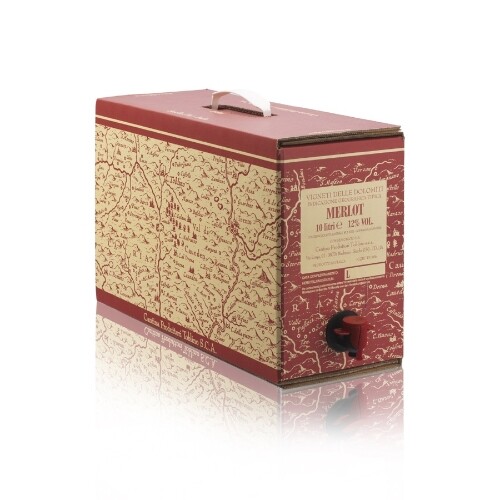 VINO ROSSO MERLOT IGT BAG IN BOX 10 L | TOBLINO