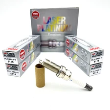 Set of 4 Pcs NGK 5118  PLZKAR6A-11 Spark Plug - Laser Platinum