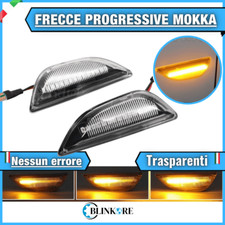 COPPIA FRECCE LATERALI LED DINAMICHE OPEL MOKKA ACCENSIONE PROGRESSIVA NO ERRORE