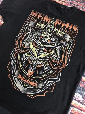 Memphis May Fire Band , Challenger, metalcore band T Shirt Full Size S-5XL