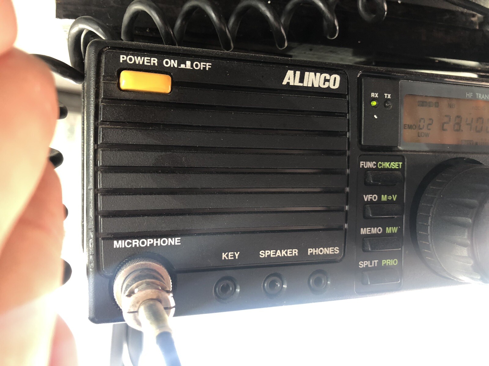 Alinco DX77 HF Transceiver, 6 Meter Transverter, Signalink USB Ham