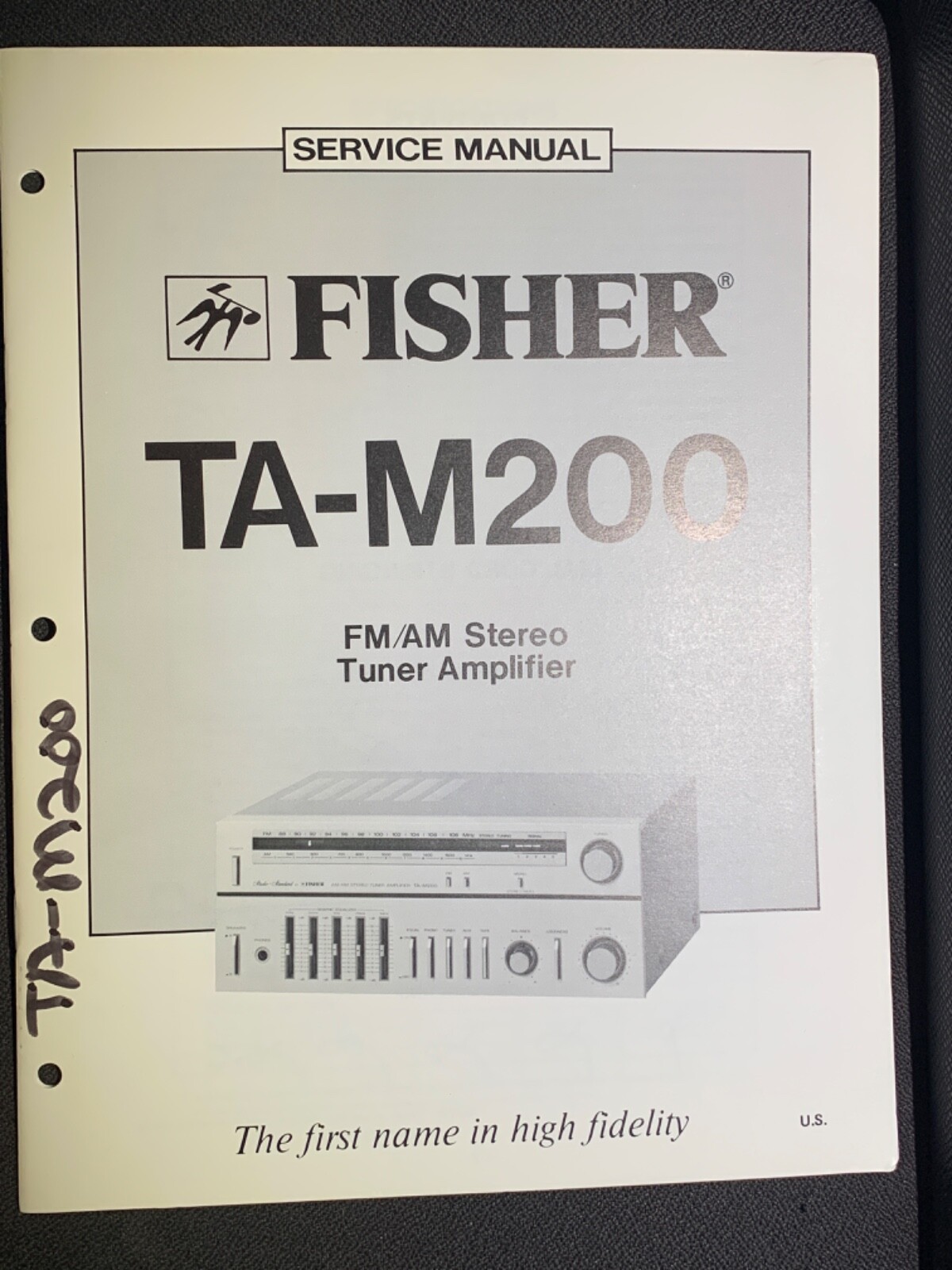 Fisher TA-M200 Vintage AM/FM Stereo Tuner Amplifier