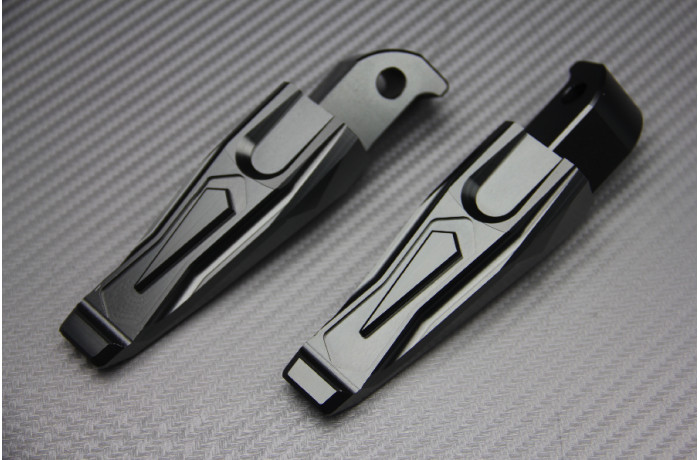Repose-pieds TMAX 530 alu pour carénage arrière Yamaha T-MAX 2015-2016