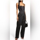 NEW FRAME Zip-Front Halter Jumpsuit - Size XS Stylish and Comfy — photo 3
