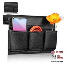 Car Window Armrest Storage Organizer Car Door Side Pocket Bag Leather Window