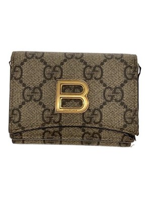 Gucci Wallet Authentic Hacker Project Compact Wallet Camel From Japan Fashion