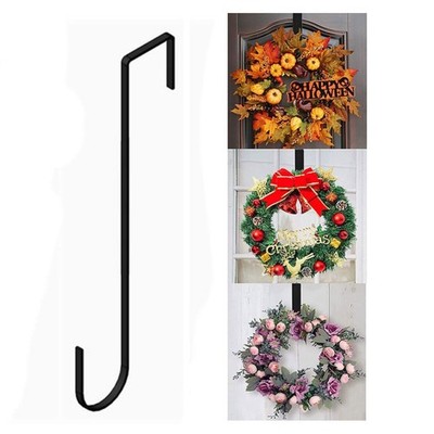 Blumenkranzhänger über der Tür großer Kranz Metallhaken für Weihnachten Ostern