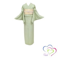 Washable Edo Komon Kimono Lined or Single-Layer Kimono Shark Komon with Seigaiha