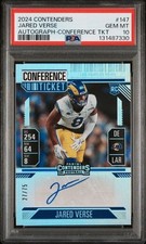 2024 Panini Contenders NFL Jared Verse Rookie Auto Conference Ticket SSP 27/75