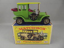 Matchbox Yesteryear Y-3 1910 Benz Limousine NMint in VG Box
