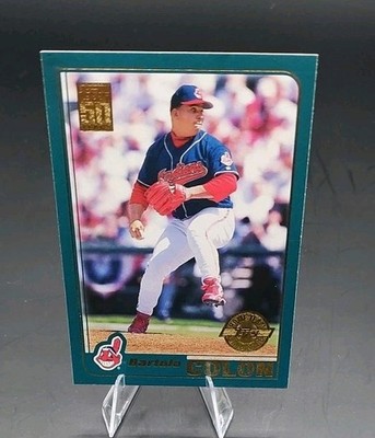  2001 Topps Home Team Advantage (Gold Stamp) - #245  Bartolo Colon - Cleveland 