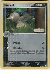 Played Reverse Holo Nuzleaf 41/92 Legend Maker Uncommon on eBay