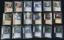 LOTR FELLOWSHIP OF THE RINGS TCG ALL FOIL LOT OF 39 1U UNCOMMON