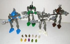 LEGO Bionicle Rahkshi w Kraata Guurahk 8590 Lerahk 8589 Kurahk 8588 Panrahk 8587