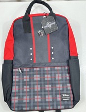 NWT Loungefly Disney Kingdom Hearts Sora Nylon Square Backpack 8"x9"x1 1/4"