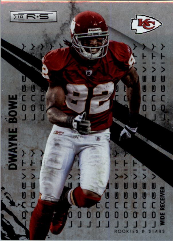 2010 Rookies and Stars Longevity Parallel Silver #72 Dwayne Bowe /249 FB