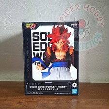 dragon ball action figure Gogeta ssj 4 solid edge works bandai namco originale