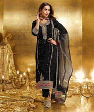 Designer Indian Pakistani Salwar Kameez Bollywood Dress Party Wear Suit wedding