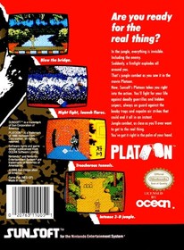 Platoon (Nes, Nintendo Entertainment System, 1988) Tested and Working!