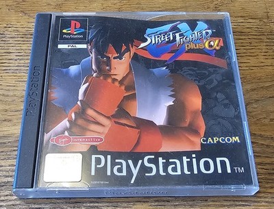 Street Fighter EX Plus α Alpha - Sony Playstation 1 PS1 - Komplett - PAL