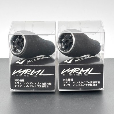DRT VARIAL95 CALFORMver WHITE×BLACK Drt Varial Handle Calform Knob 2 Pieces Please Select fishing