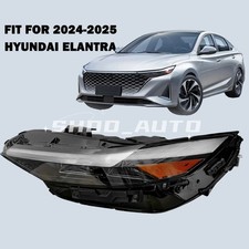 Left LED Headlight Headlamps Assembly For 2024-2026 Hyundai Elantra 92101-AA740