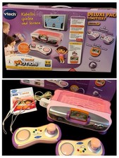 VTech V.Smile Motion DELUXE PACK Dora Limitierte Edition OVP KOMPLETT TOP