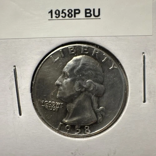 1958-P United States Uncirculated Washington Quarter
