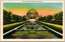 Vintage Postcard Zeiss Projector Dome Reflections Chicago, IL 1940s