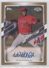 2021 Topps Pro Debut Gold Auto 29/50 William Holmes #PD-6 Auto 3r4