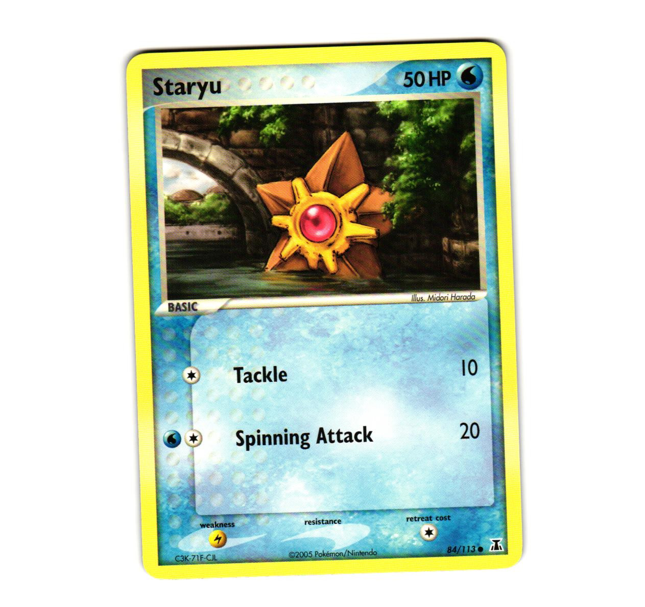 Pokemon Staryu 84/113 Delta Species NM