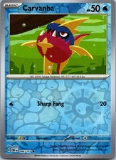 Carvanha Common SV03: Obsidian Flames 046/197 NM