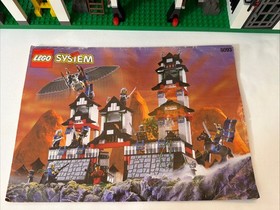 Lego Ninja Set #6093 Flying Ninja&rsquo;s Fortress - 100% Complete W/ Manual - 1998