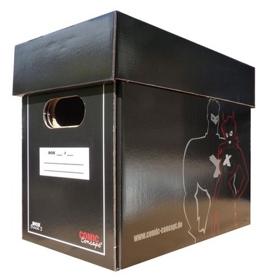 Comic Concept Premium Comic Box (kurz) schwarz