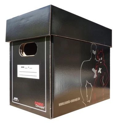 Comic Concept Premium Comic Box (kurz) schwarz - Bild 1 von 3