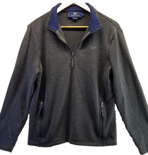 Vineyard Vines 1/4 Zip Fleece Sweater Womens Size XS Zipped Pockets Shep  Ian