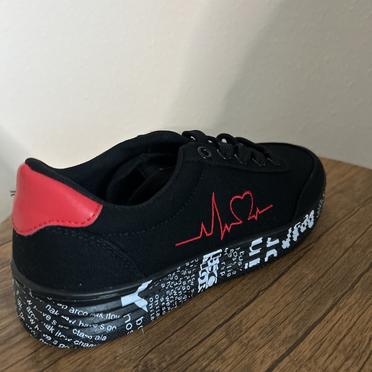 XWXC Office SPORT Fashion Design Womens Sneakers Black Size 7/eu38