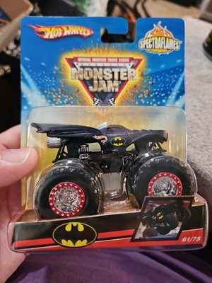 2009 Hot Wheels Monster Jam Batman Spectraflames 61/75 Die Cast 1:64, (B169)