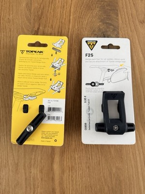 Satteltaschenhalter Topeak Fixer25 Schwarz - Neu OVP